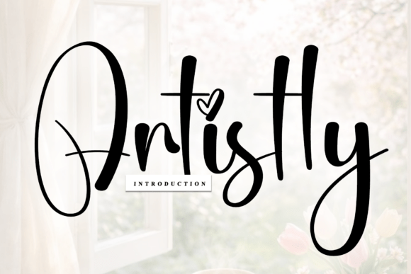 Artistly: Crafting Authenticity with Rhythmic Script Typography