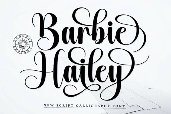 Barbie Hailey: Elevate Your Designs with Elegant Script Typography