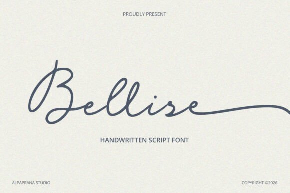 Bellise: Elevating Modern Design with a Unique Script Font