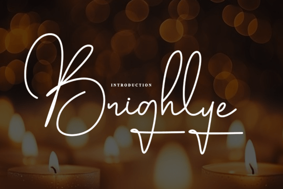 Brighlye: The Artisan Font for Modern Branding