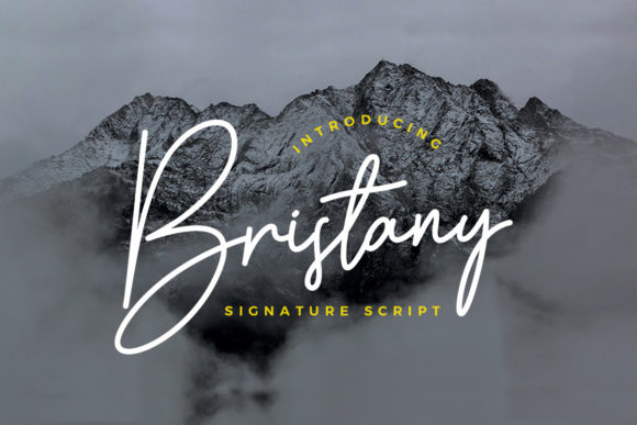 Bristany: A Versatile Script for Modern Design