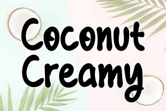 Coconut Creamy: An Elegant Script for Modern Design