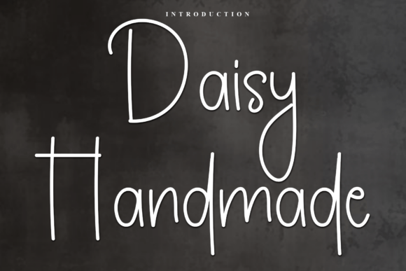 Daisy Handmade: A Whimsical Script for Modern Branding