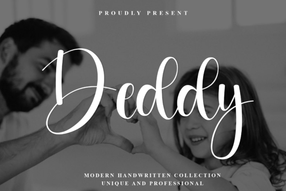 Deddy: The Modern Script Font for Elegant Branding