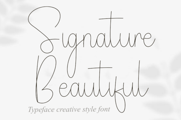 Elevate Your Brand with Signature Beautiful Typography