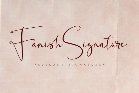 Elevate Your Design with Fanish Signature Typography