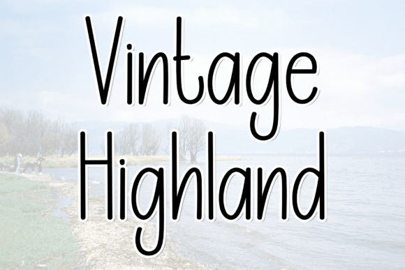 Elevate Your Design with Vintage Highland
