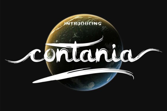 Elevate Your Visual Design with the Contania Script Font