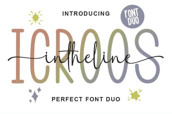 Icroos Intheline: A Duo Font for Modern Design