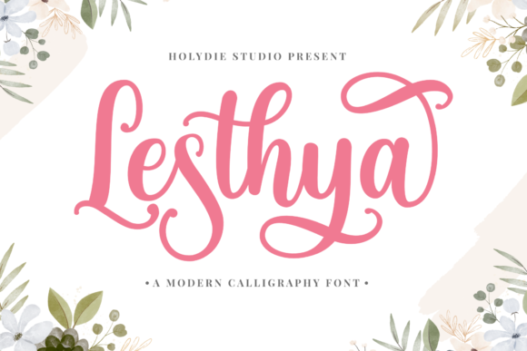 Lesthya: A Refined Script for Modern Design