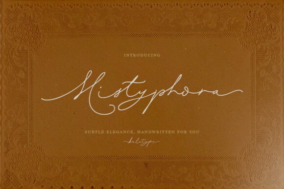 Mistyphora: Defining Luxury Through Elegant Typography