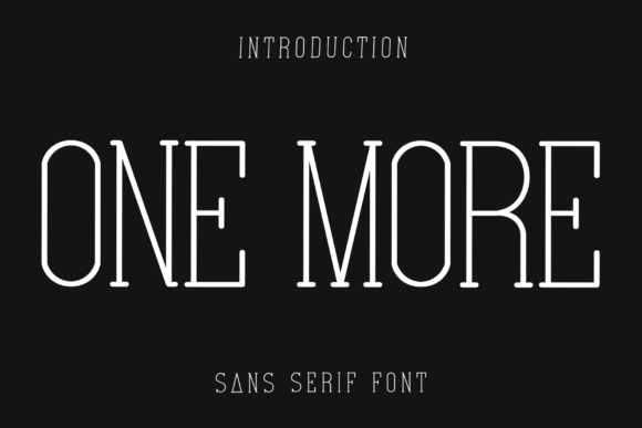 One More: Elevating Design with Script Elegance