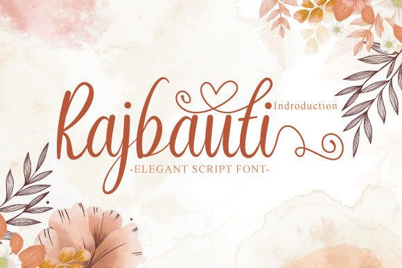 Rajbauti: Elevating Designs with Delicate Script Elegance